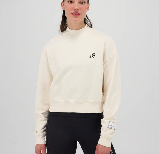 Bandit W Sudadera The Cropmock™ Pullover - Blanco