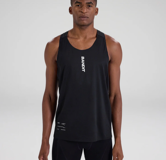 Bandit Camiseta Drift™ Graphene Racing Singlet - Negro