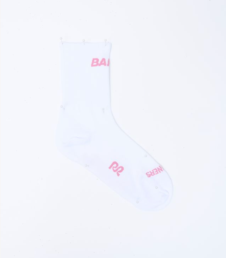 Bandit Calcetines Lite Run™ Socks - Blanco / Rosa