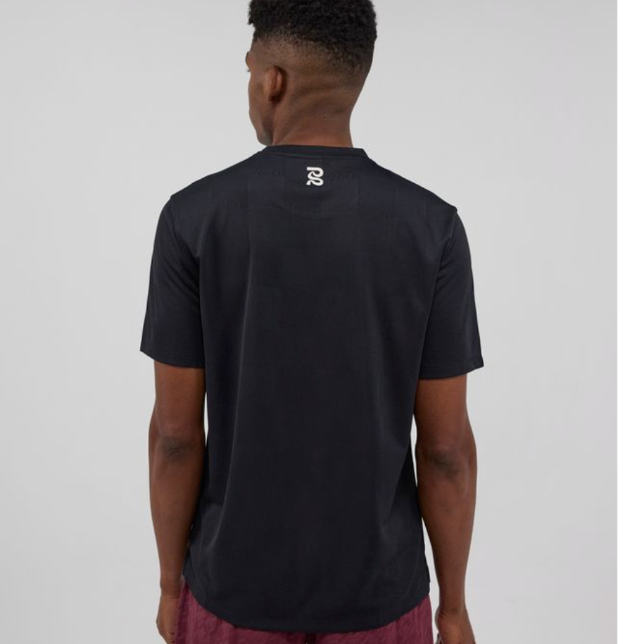 Bandit Camiseta Cheque Jacquard Tee - Negro