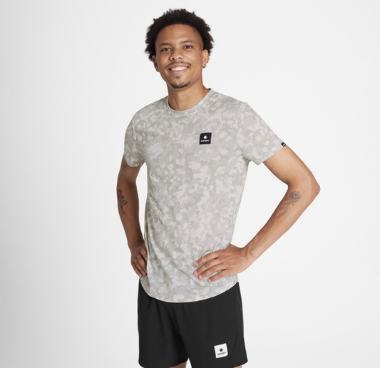 Saysky Camiseta Camo Combat T-Shirt - Gris