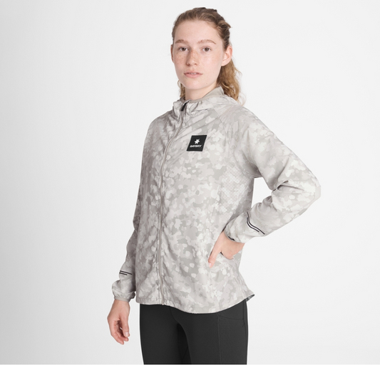 Saysky W Rompevientos Camo Pace Jacket - Gris