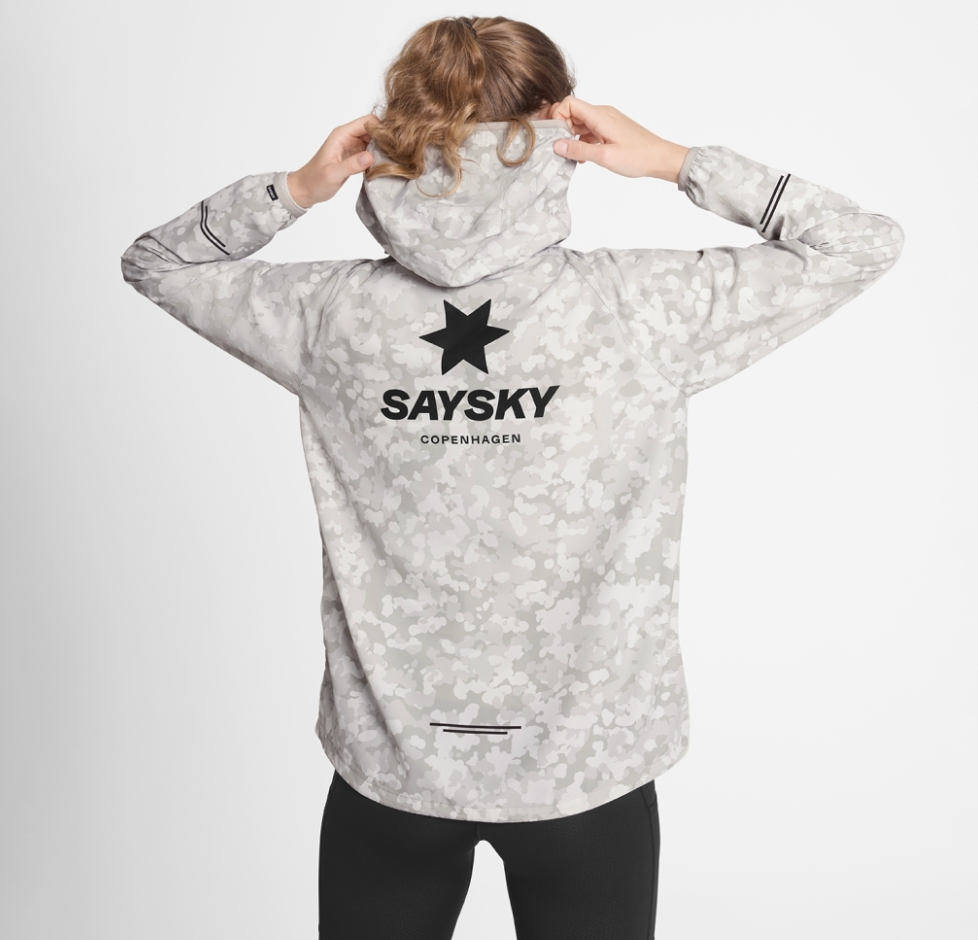 Saysky W Rompevientos Camo Pace Jacket - Gris