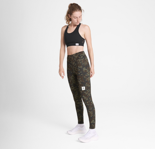 Saysky W Pantalones Camo Combat+ Long Tights