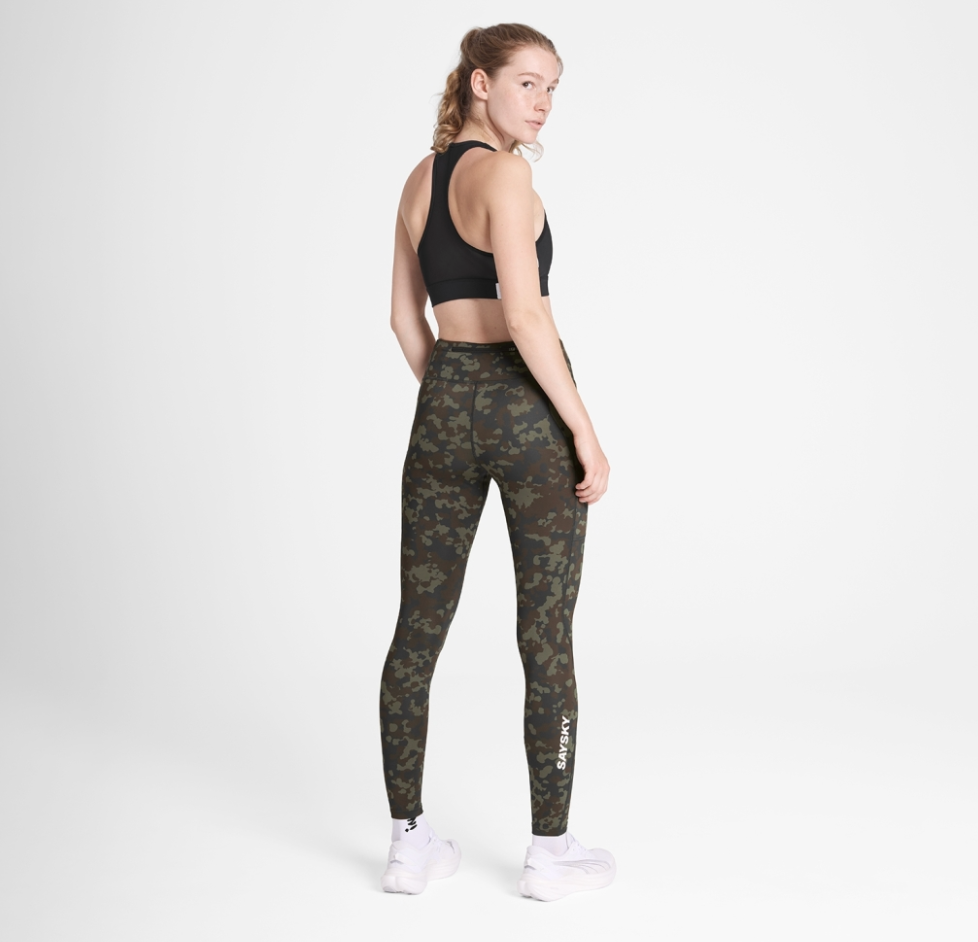 Saysky W Pantalones Camo Combat+ Long Tights