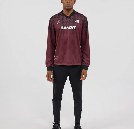 Bandit Camiseta Cheque Training Long Tee - Vino