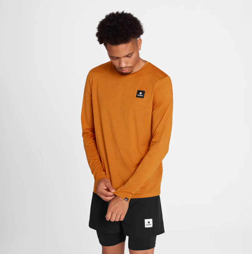 Saysky Camiseta long sleeve - Naranja