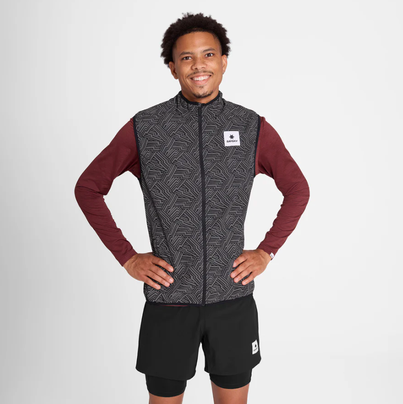 Saysky Chaleco Reflective Pace Vest - Negro