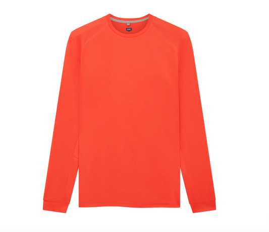 Soar Camiseta Long Sleeve - Naranja - Odda running