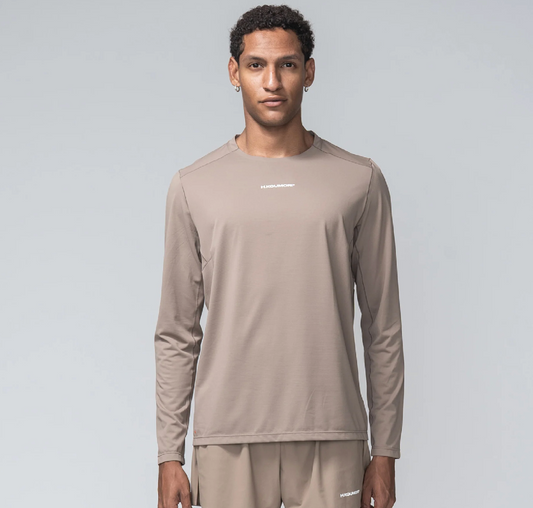 Hermanos Koumori Camiseta Long Sleeve - Arena - Odda running