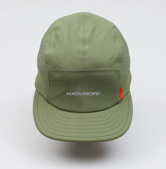 Hermanos Koumori Gorra Laser Cut  - Verde - Odda running