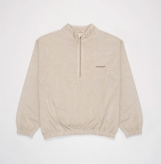 Hermanos Koumori Sudadera Half Zip - Arena - Odda running