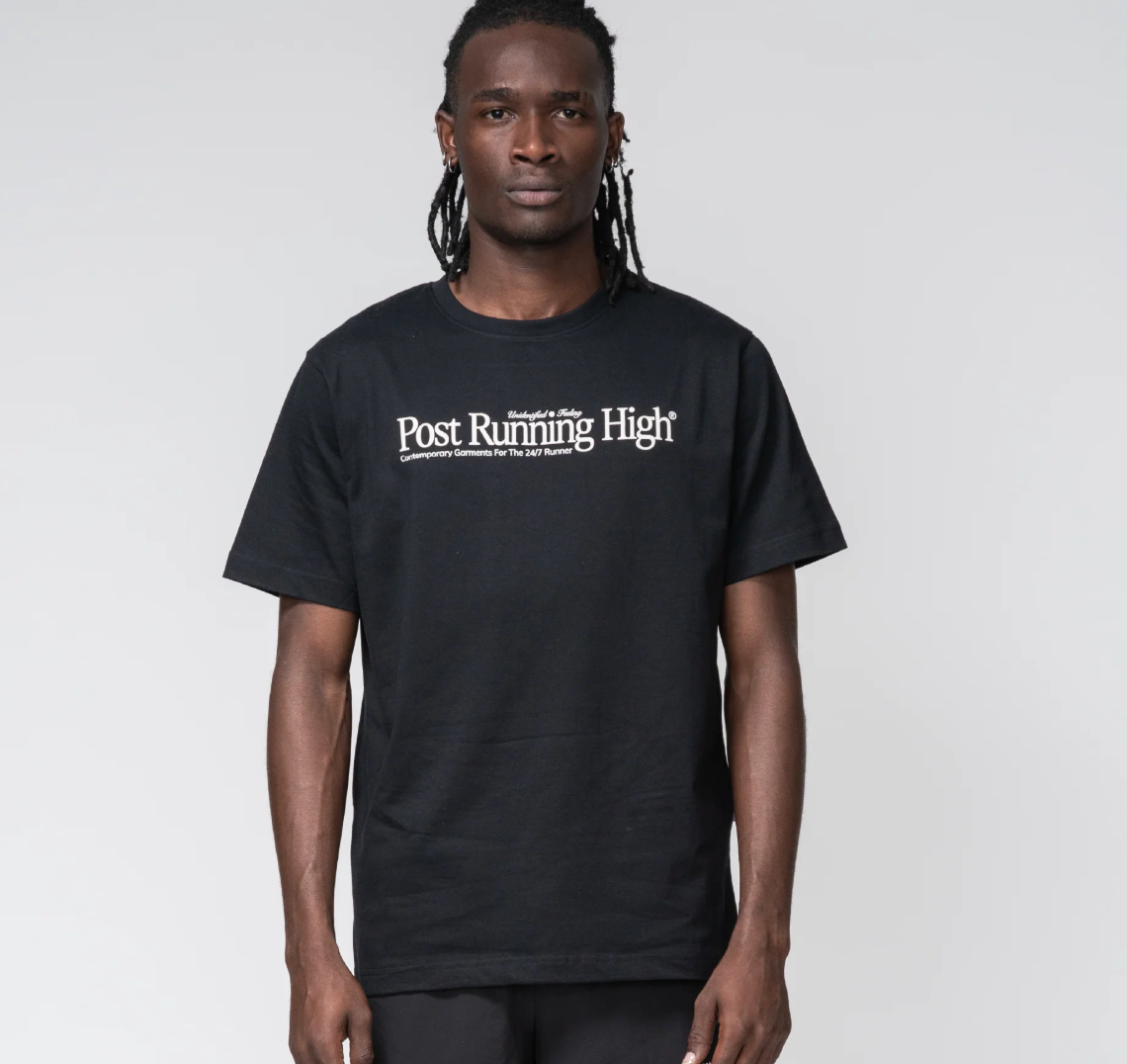 Hermanos Koumori Camiseta PRH - Negra - Odda running