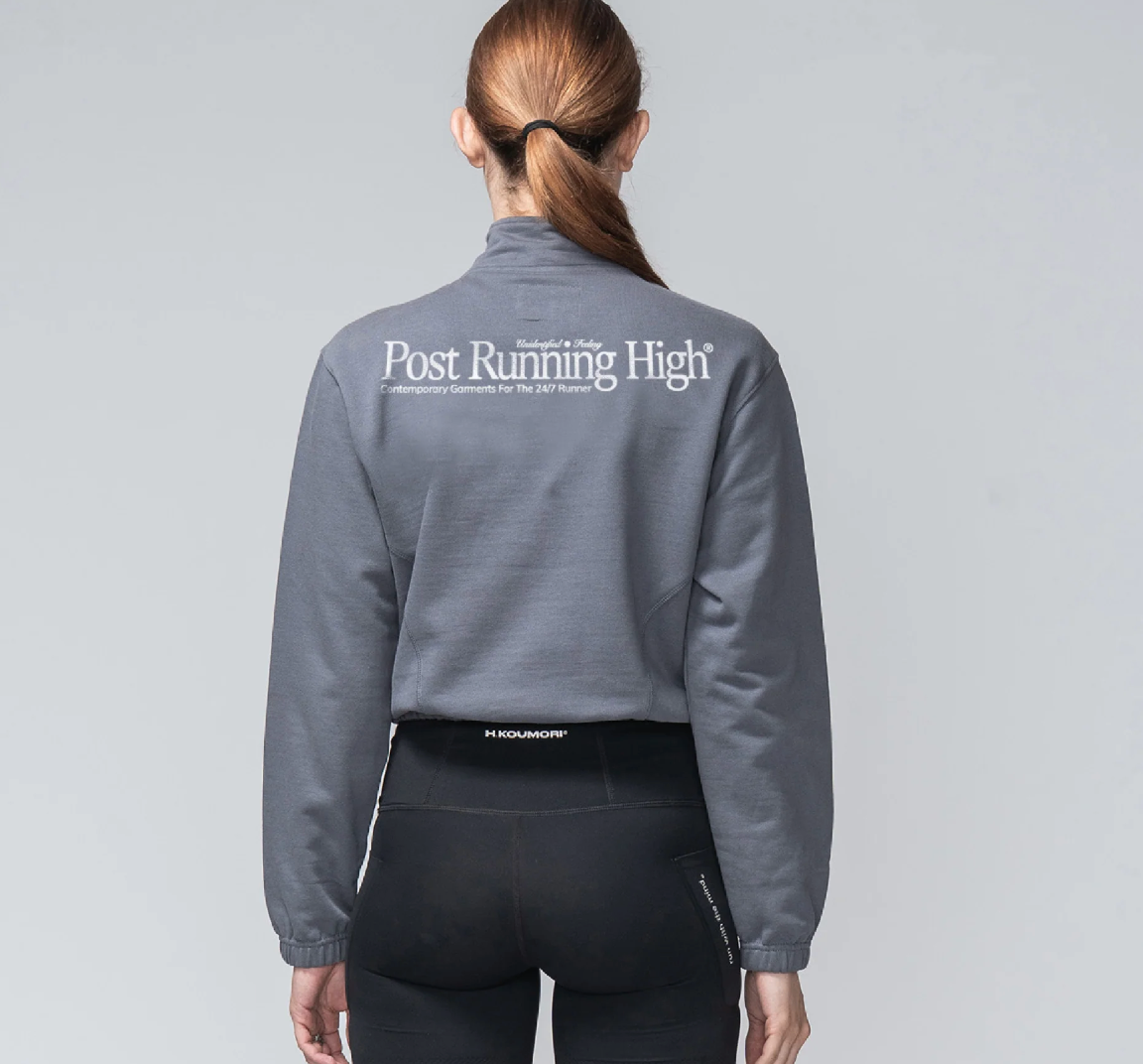 Hermanos Koumori W Sudadera PRH - Gris - Odda running