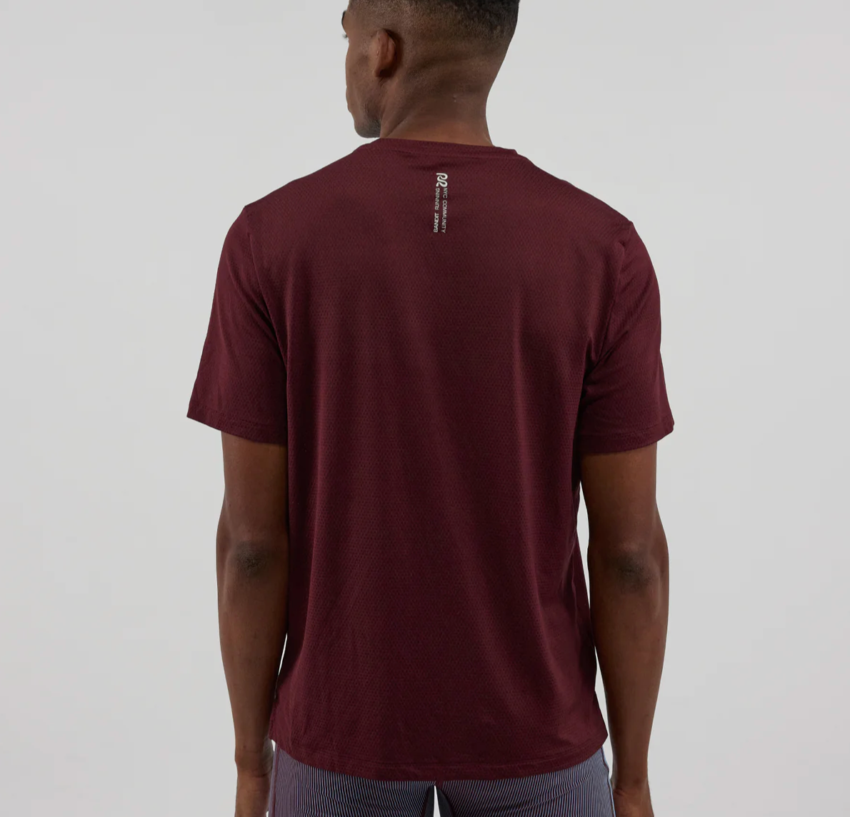 Bandit Camiseta Micromesh™ Run Tee - Vino - Odda running