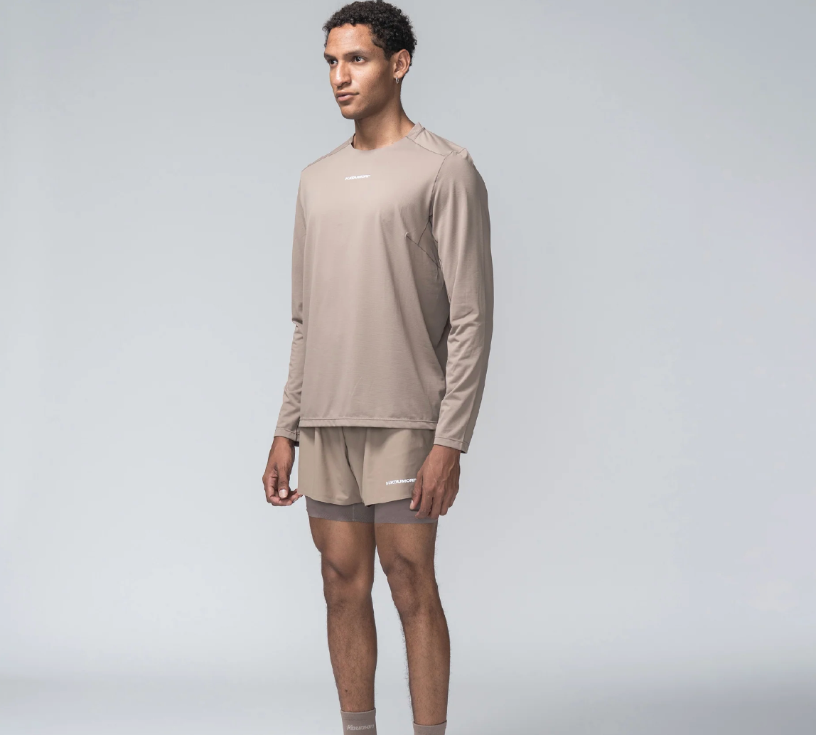 Hermanos Koumori Shorts - Marrón - Odda running