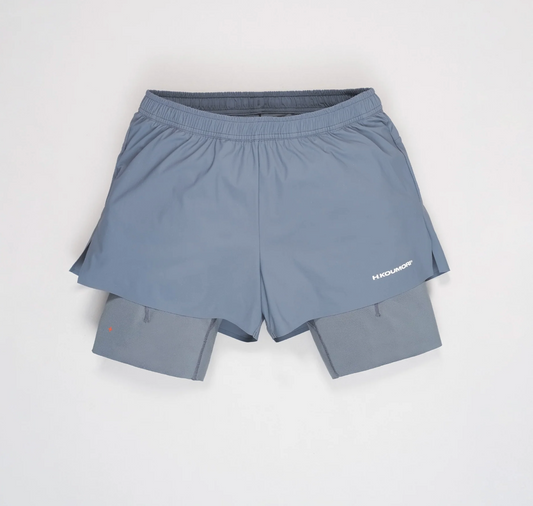 Hermanos Koumori Shorts - Azul - Odda running