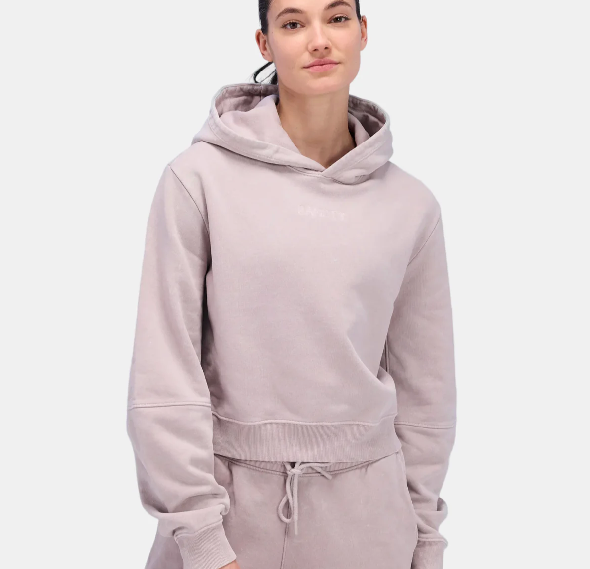 Bandit W Sudadera cropped hoodie - Ash