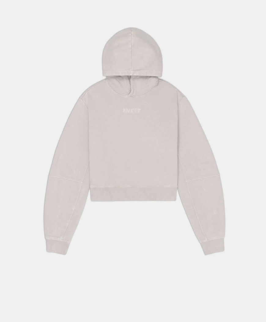 Bandit W Sudadera cropped hoodie - Ash