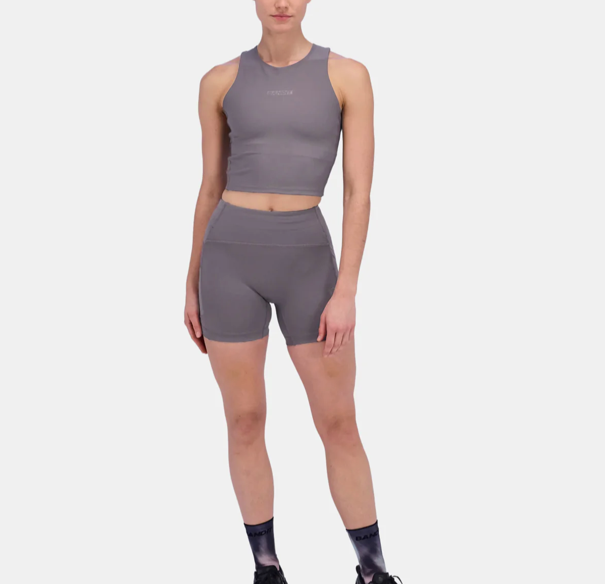 Bandit W Shorts Stamina™ 5" Compression - Gris