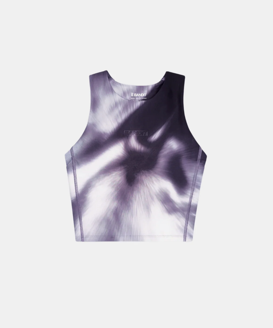 Bandit W Top Stamina™ Race Crop - Gris Multi