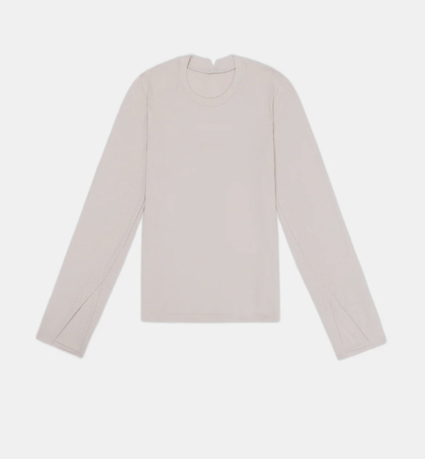 Bandit W Camiseta Seamless Long Sleeve - Ash