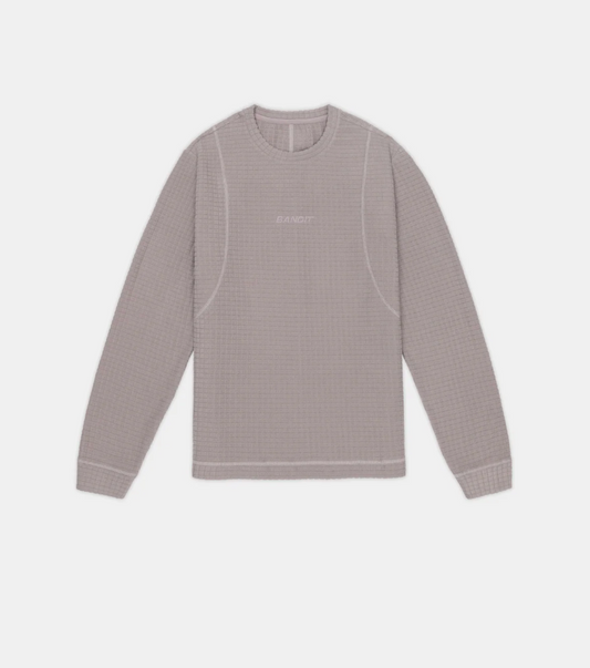 Bandit Sudadera MacroSoft Grid™ Pullover - Zinc
