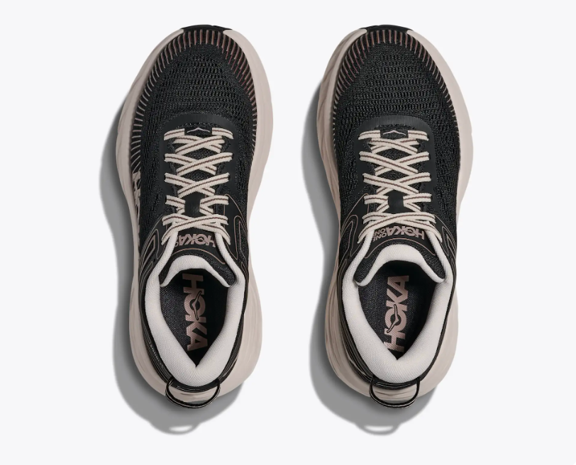 Hoka W Bondi 7 - Negro / Rosa - Odda running