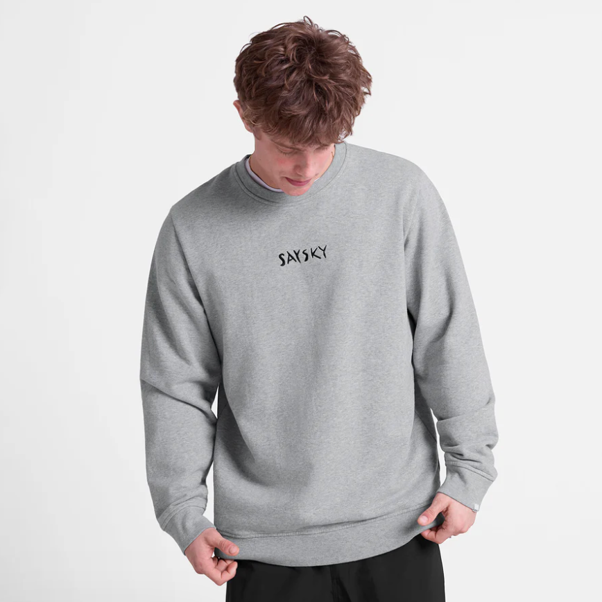 Saysky Sudadera Tiger Crewneck - Gris - Odda running