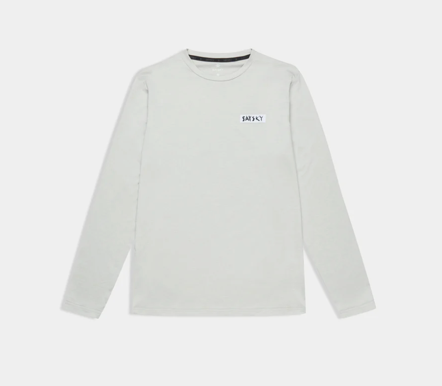 Saysky Camiseta Tiger Pace Long Sleeve - Gris - Odda running