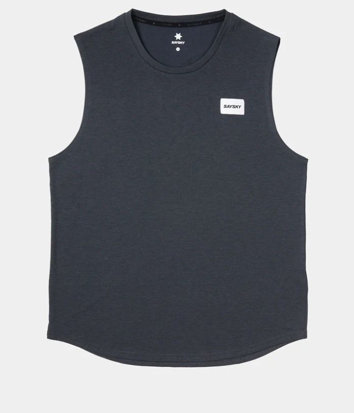 Saysky Camiseta Clean Motion Tank - Gris - Odda running
