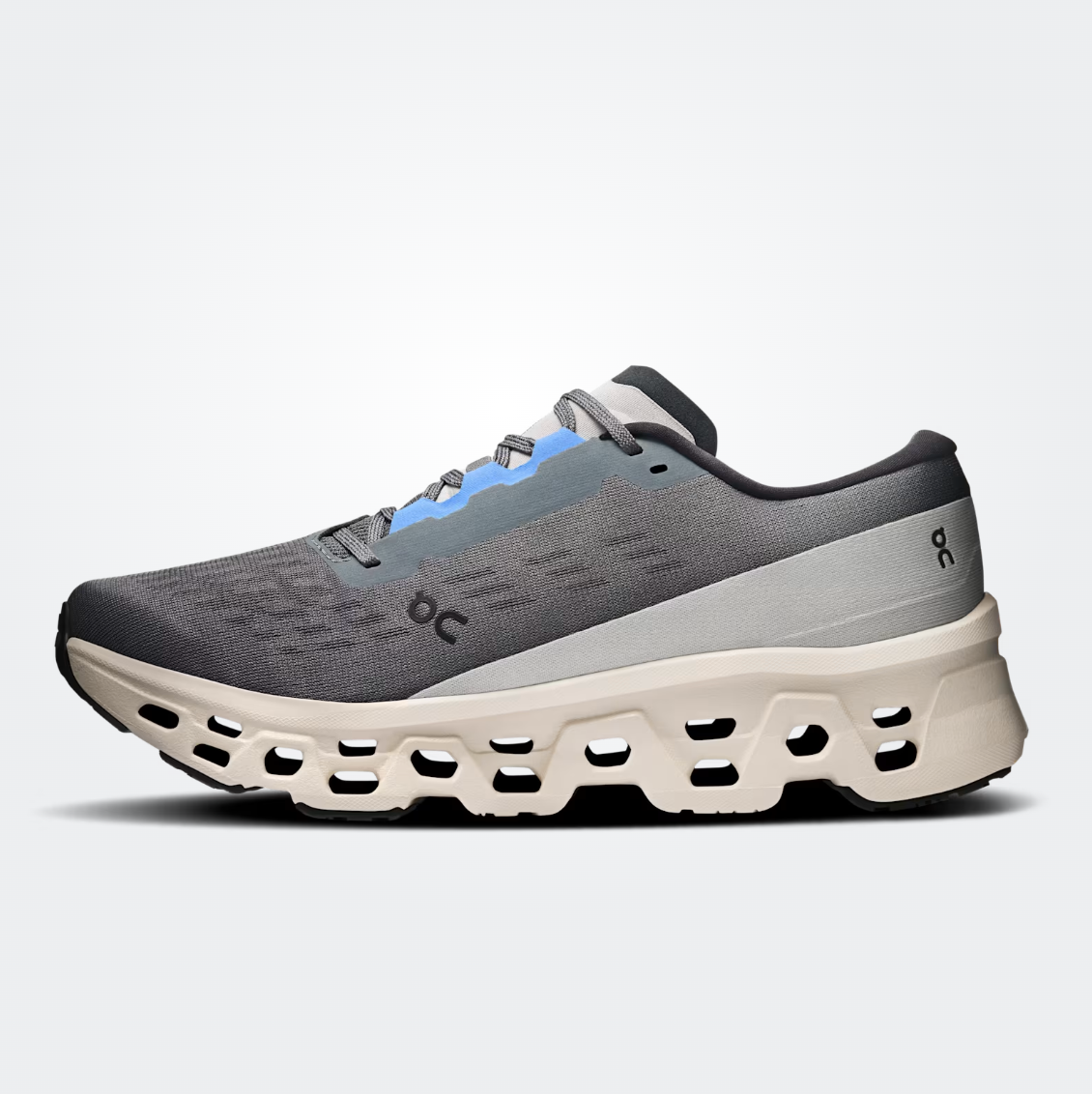 On Zapatillas Cloudmonster 3 - Gris / Azul - Odda running