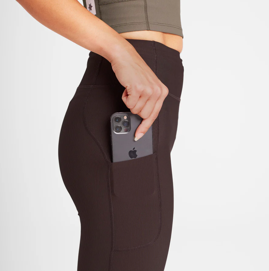 Saysky W Pantalones Combat Long Tights - Marrón - Odda running