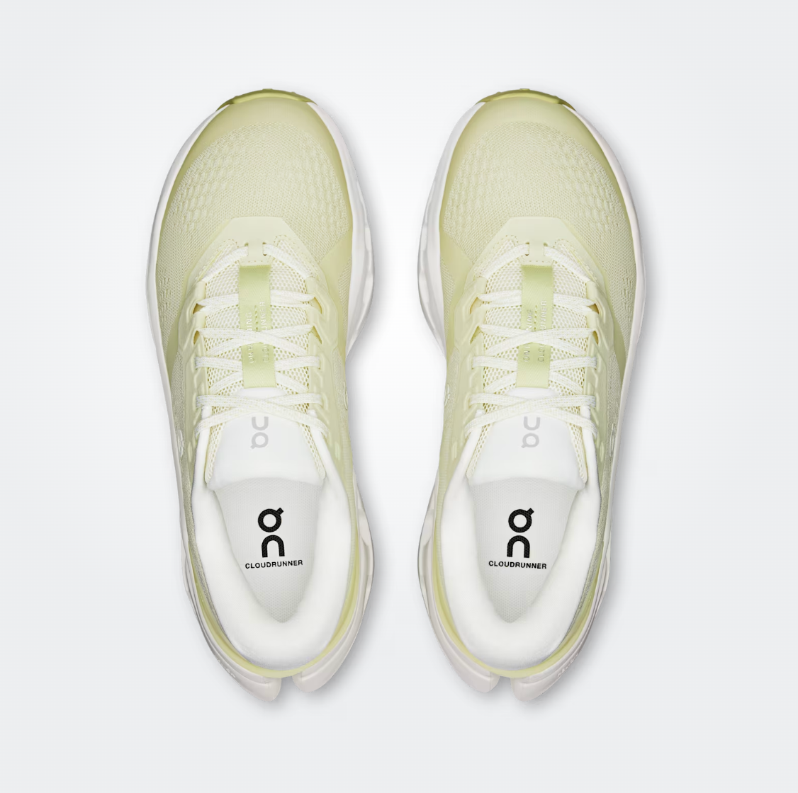 On W Cloudrunner 3 - Verde / Ivory - Odda running