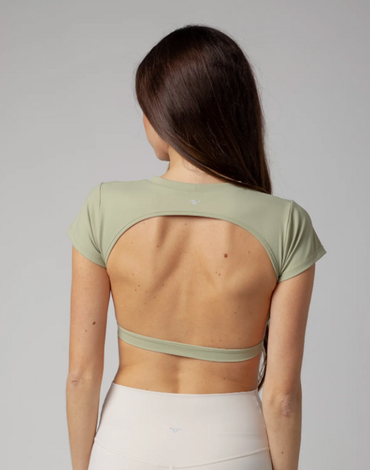 Be Toro W Top BackOff - Verde - Odda running