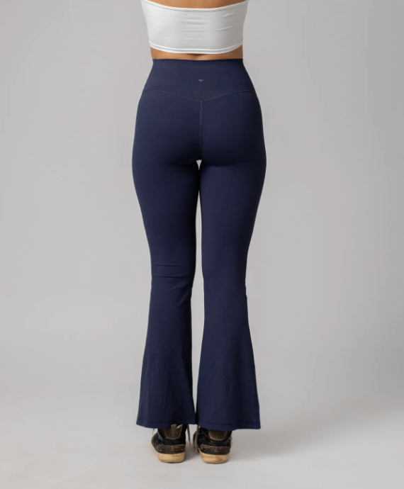 Be Toro W Pantalones Flare Leggings - Azul - Odda running