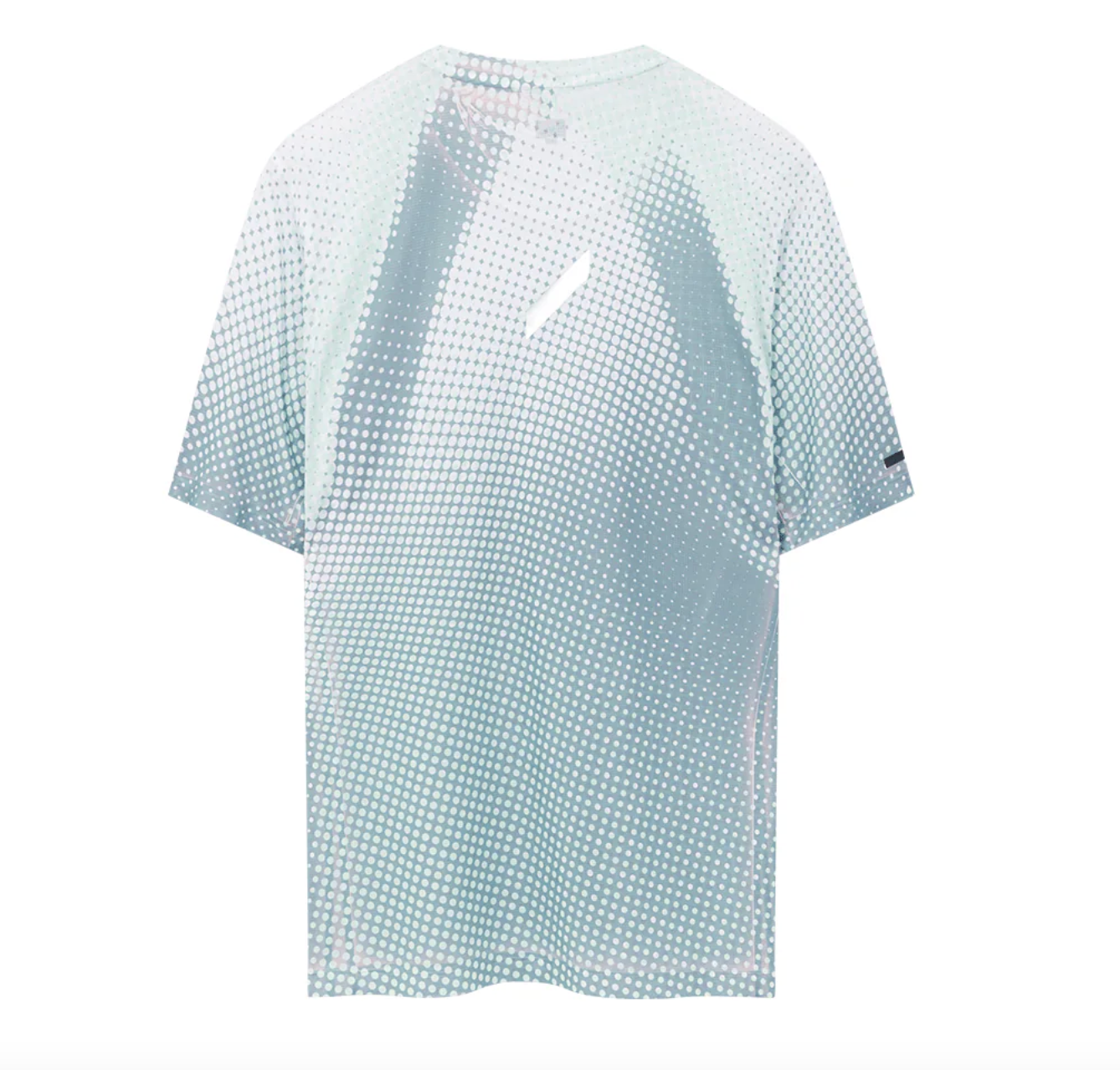 Soar Camiseta Printed Tech T - Verde / Gris - Odda running