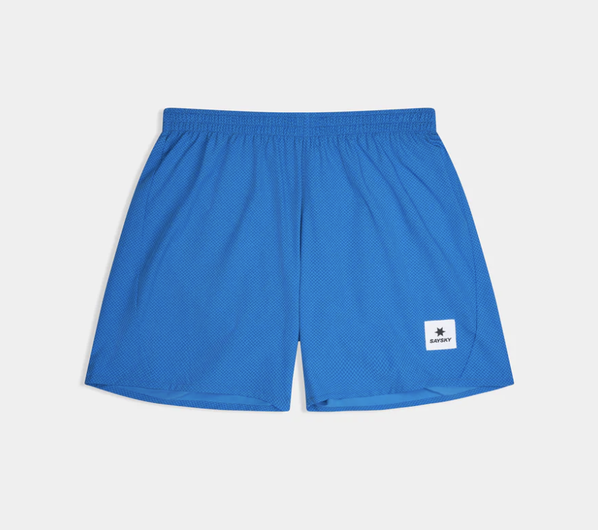 Saysky Shorts Zig Zag Pace Shorts 5” - Azul - Odda running