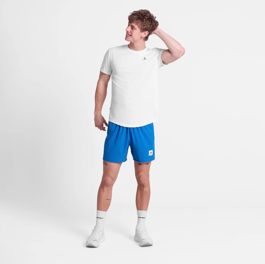 Saysky Shorts Zig Zag Pace Shorts 5” - Azul - Odda running