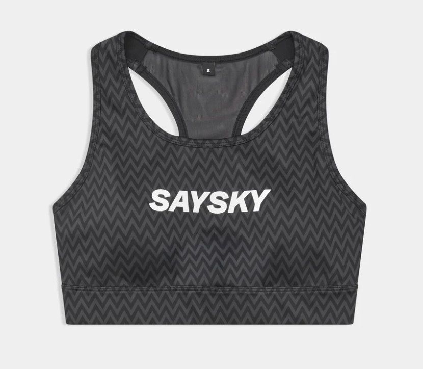 Saysky W Top Zig Zag Combat Sports Bra - Negro - Odda running