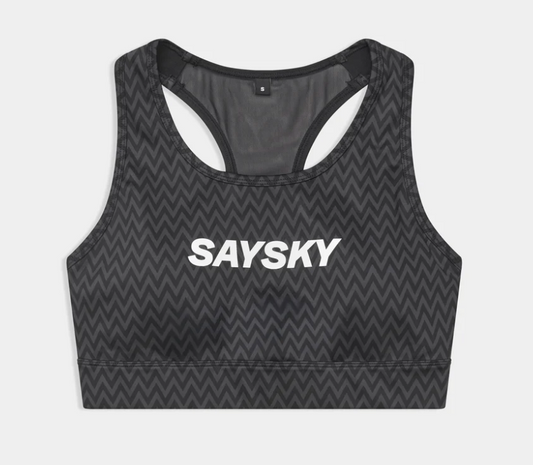 Saysky W Top Zig Zag Combat Sports Bra - Negro - Odda running