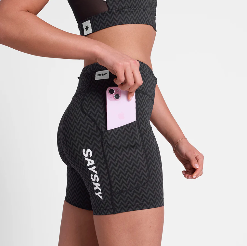 Saysky W Shorts Combat+ Short Tights 7” - Negro - Odda running