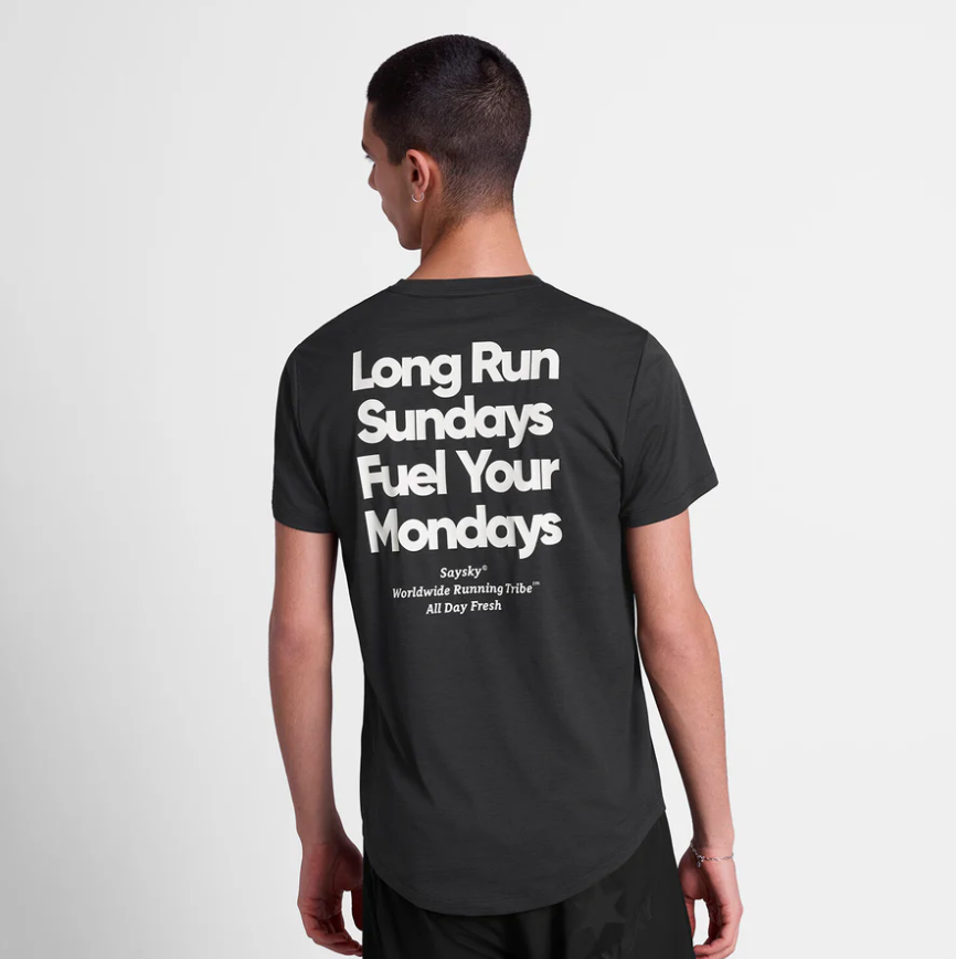 Saysky Camiseta Statement Combat Pro T-Shirt - Negro - Odda running