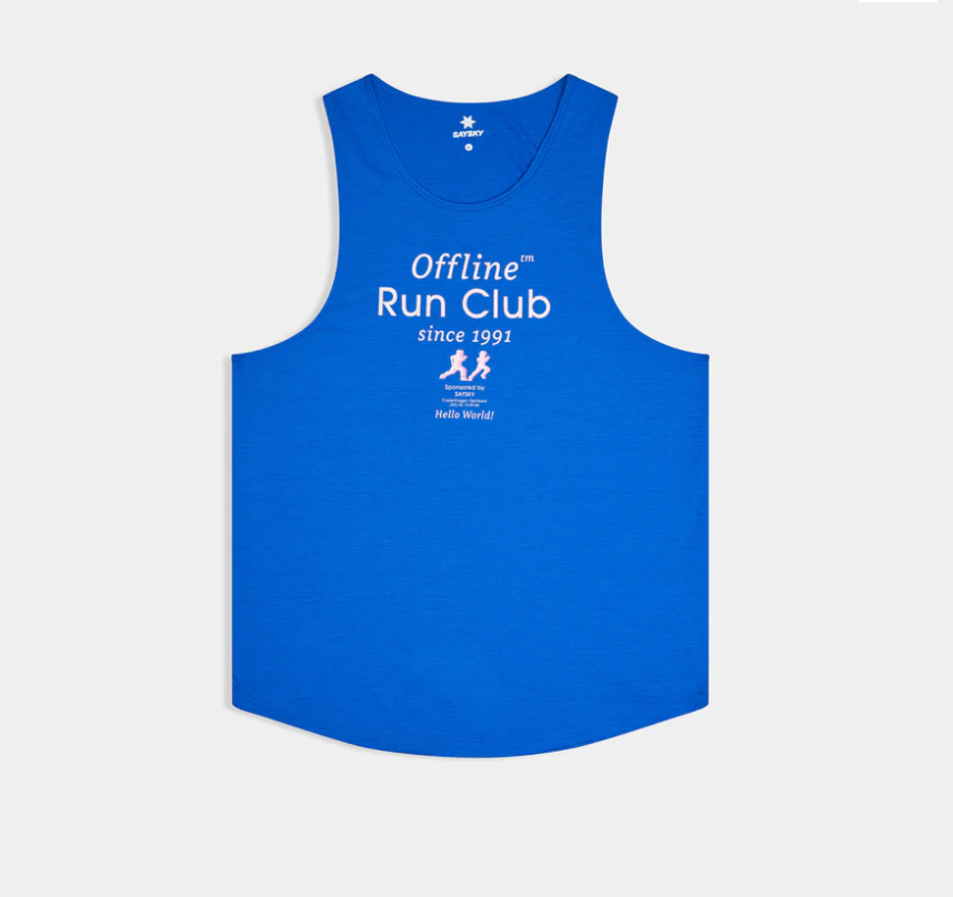 Saysky Camiseta Statement Combat Pro Singlet - Azul - Odda running