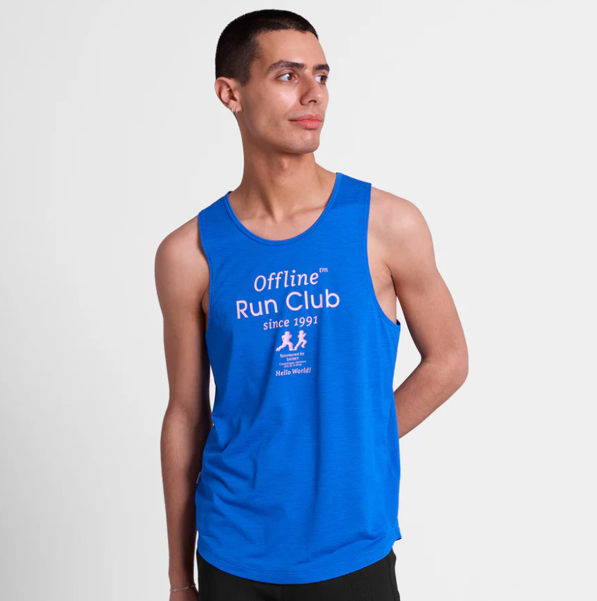 Saysky Camiseta Statement Combat Pro Singlet - Azul - Odda running