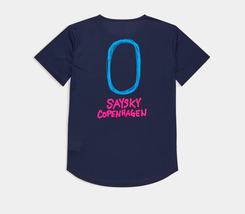 Saysky Camiseta Statement Flow T-shirt - Azul - Odda running