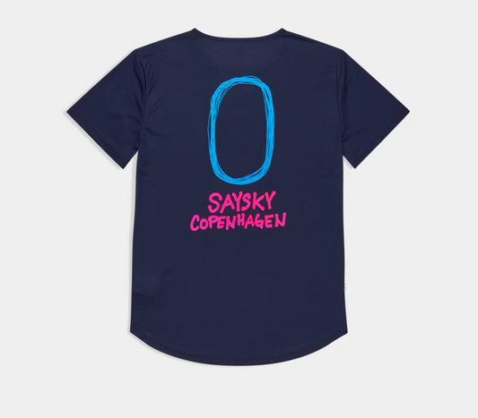 Saysky Camiseta Statement Flow T-shirt - Azul - Odda running