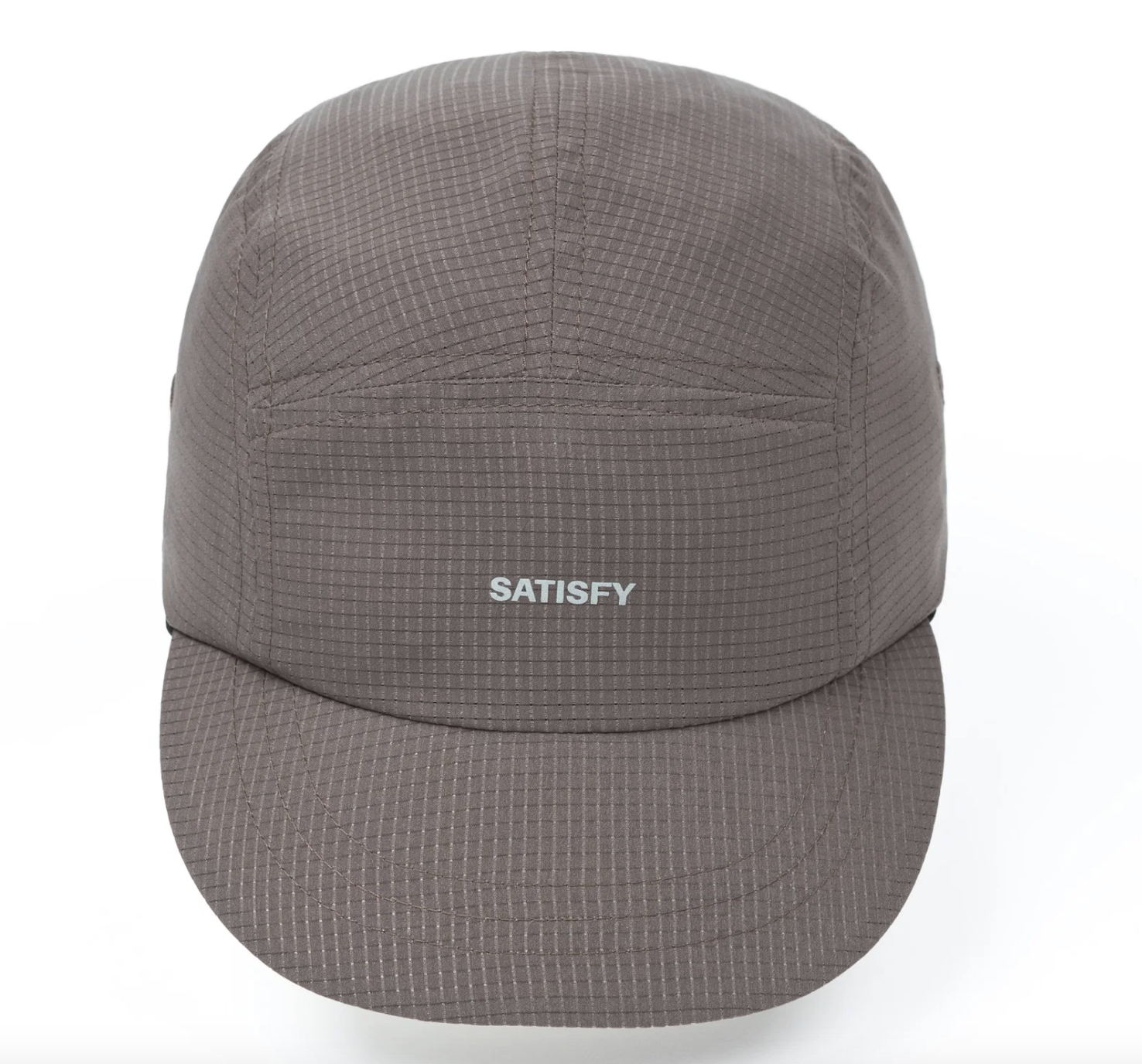 Satisfy Gorra Rippy™ Air Trail Cap - Rocky Marrón - Odda running
