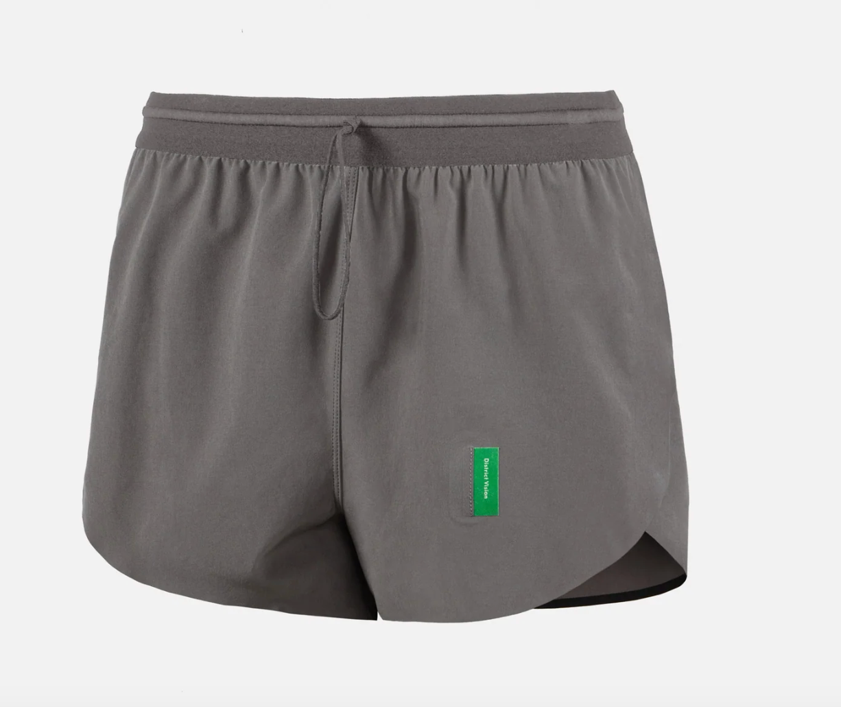 District Vision W Shorts 2" Split - Gris / Carbon - Odda running