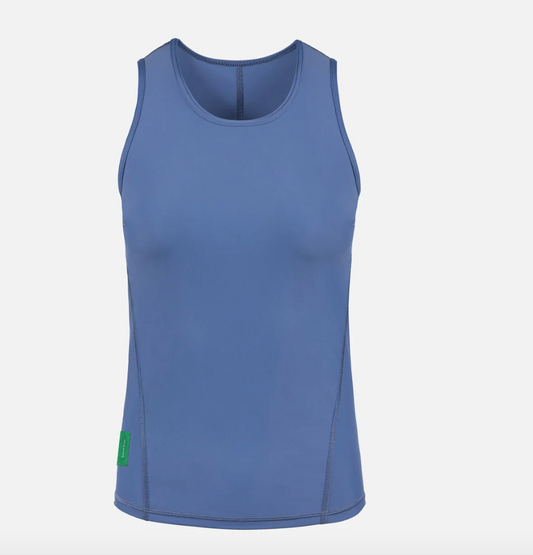 District Vision W Camiseta Fitted Training Tank Top - Azul - Odda running